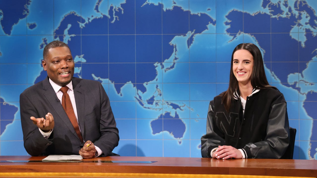 Caitlin Clark Hilariously Roasts Michael Che During Surprise 'SNL